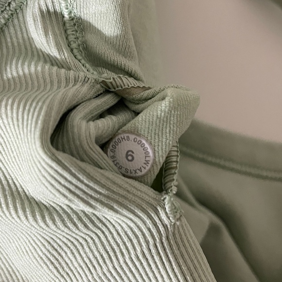 Lululemon Racerback Tank Ribbed Crop Sports Top - Picture 12 of 14